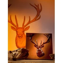 Chocolademal Chocolate World Tablet Hert (2x) 8,5x8,5cm