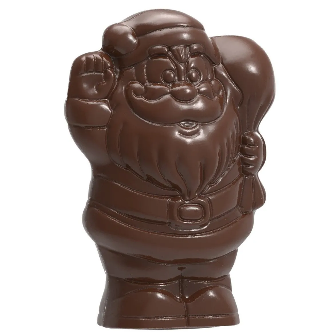 Chocolademal Chocolate World Kerstman (4x) 84x60x36mm