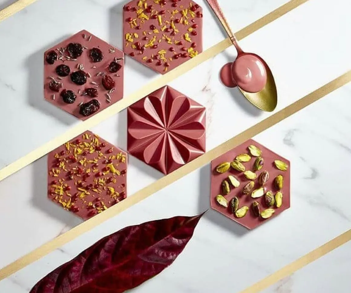 Chocolademal Chocolate World 'Ruby' (2x) 9x10cm