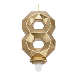 Cijferkaars Geo Goud #8