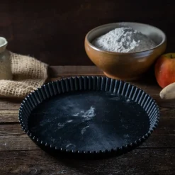 CleanBaking Kunststof Vlaaipan Gekarteld Ø23cm**