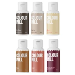 Colour Mill Kleurstof Oil Blend Outback Set/6