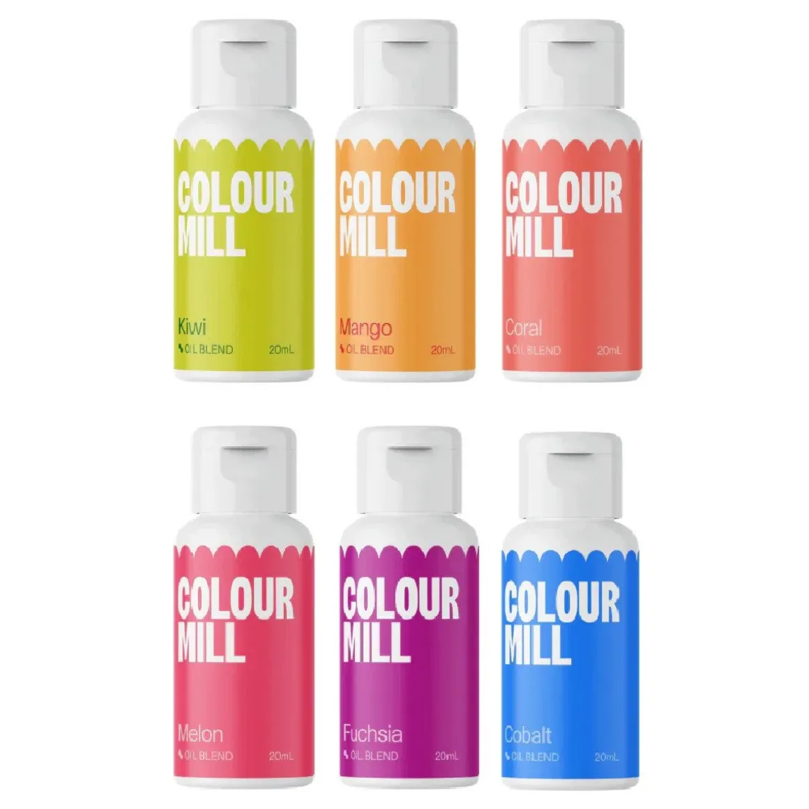 Colour Mill Kleurstof Oil Blend Tropical Set/6