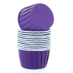 Culpitt Cupcake Vormpjes Paars 50mm 12st.