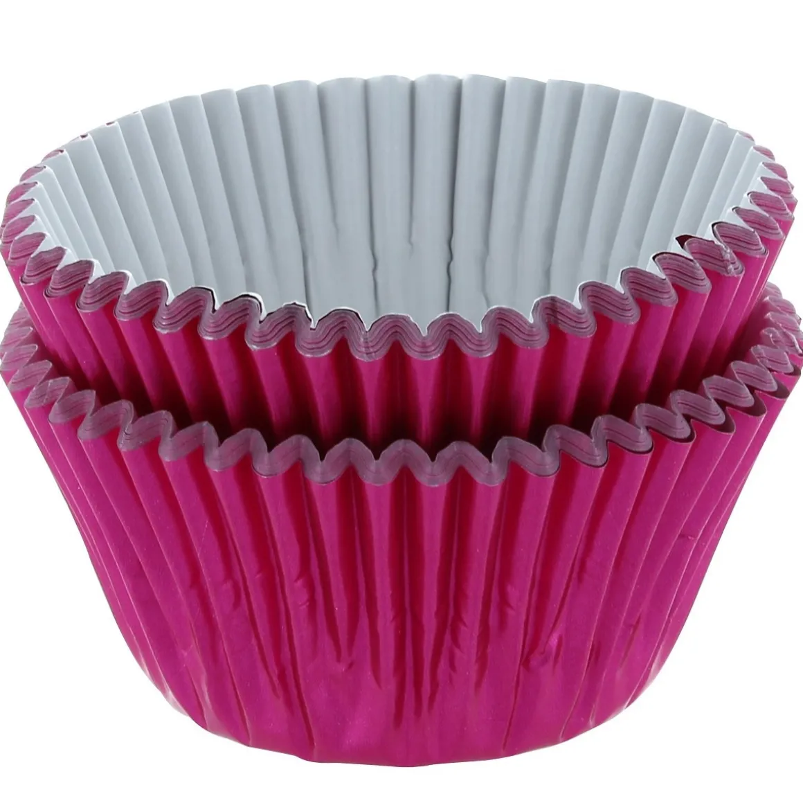 Culpitt Cupcake Vormpjes Folie Roze 50mm 50st.