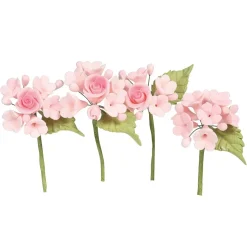 Culpitt Gumpaste Spray Roze Mini Rozen 4st.