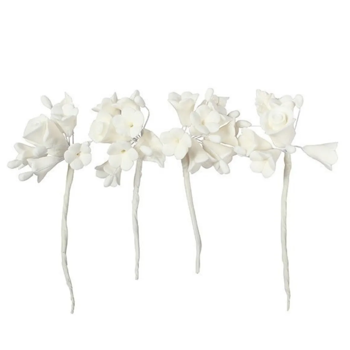 Culpitt Gumpaste Spray Witte Mini Rozen 4st.