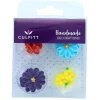 Culpitt Suikerdecoratie Madeliefjes Assortiment Gekleurd 14s