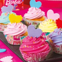 Cupcake Vormpjes Barbie #2 Ø50x32(h)mm 36 stuks**