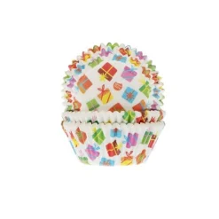 Cupcake Vormpjes HoM Cadeaus 50x33mm. 50st.