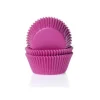Cupcake Vormpjes HoM Fuchsiaroze 50x33mm. 50st.