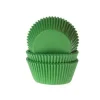 Cupcake Vormpjes HoM Grasgroen 50x33mm. 50st.