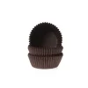 Cupcake Vormpjes HoM MINI Bruin 35x23mm. 60 st.