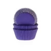 Cupcake Vormpjes HoM Paars 50x33mm. 50st.
