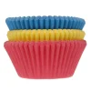 Cupcake Vormpjes HoM Primair Assortiment 50x33mm. 75st.