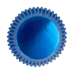 Cupcake Vormpjes PME Metallic Blauw 30 stuks