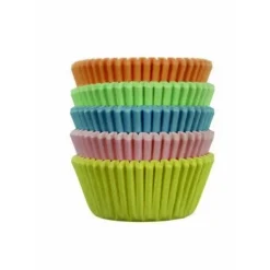 Cupcake Vormpjes PME MINI Pastel kleuren 100 stuks