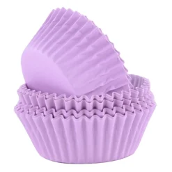 Cupcake Vormpjes PME Paars 60 stuks