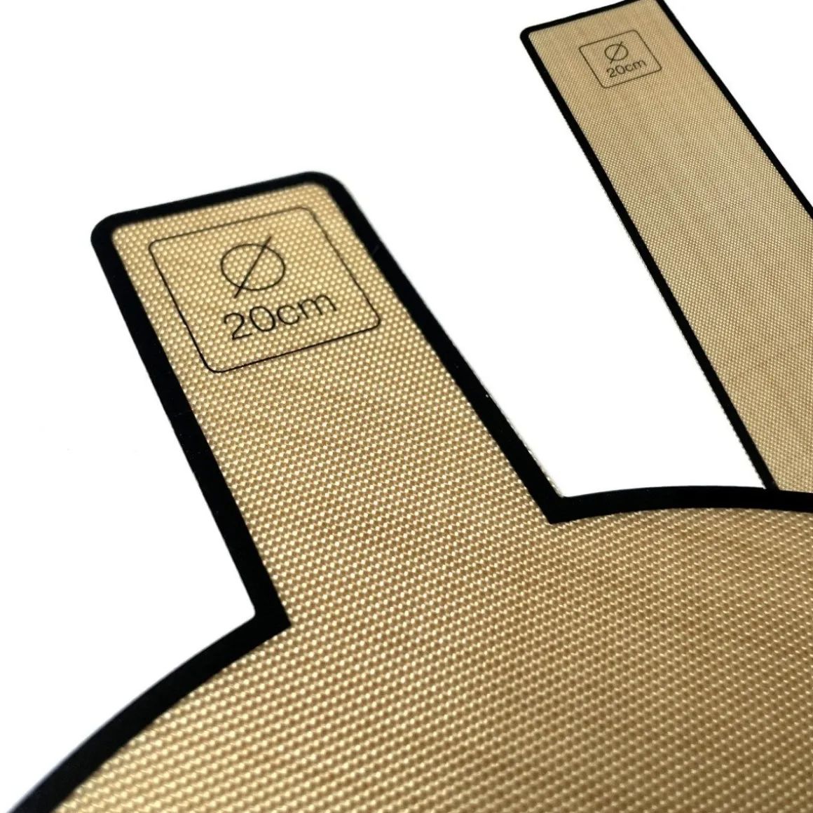 De KeukenBij Herbruikbaar Bakpapier Rond Siliconen Ø20cm