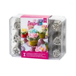 Decora Botercrème Spuitmondjes Set #1 12 stuks
