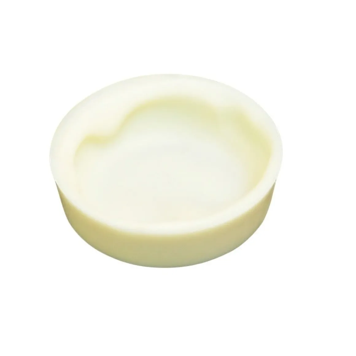 DV Chocoladedecoratie Kuipje Rond Wit 144st**