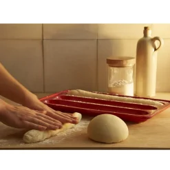 Emile Henry Baguettesvorm Grand Cru 39x24cm