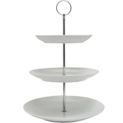 Etagere 3-Laags Porselein