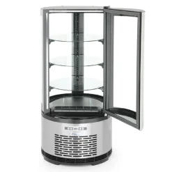 Hendi Arktic Gebaksvitrine Rond 100 Liter