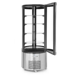 Hendi Arktic Gebaksvitrine rond 360 Liter