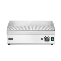 Hendi Bakplaat geribbeld 220V/2400W