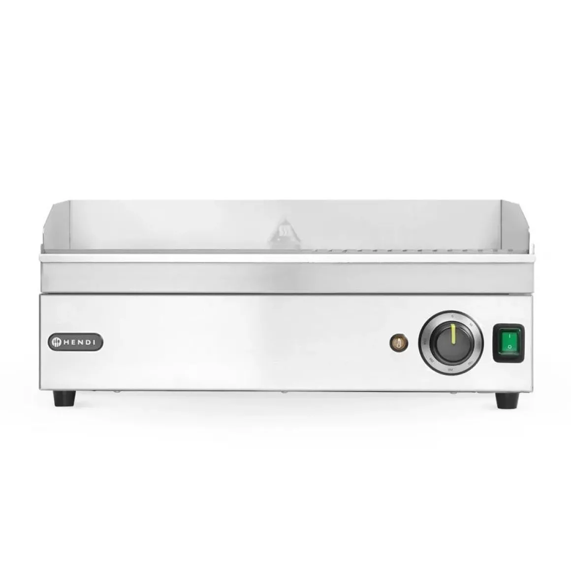 Hendi Bakplaat half geribbeld 220V/2400W