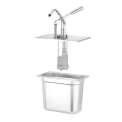 Hendi Deksel met pomp voor GN-1/4 containers