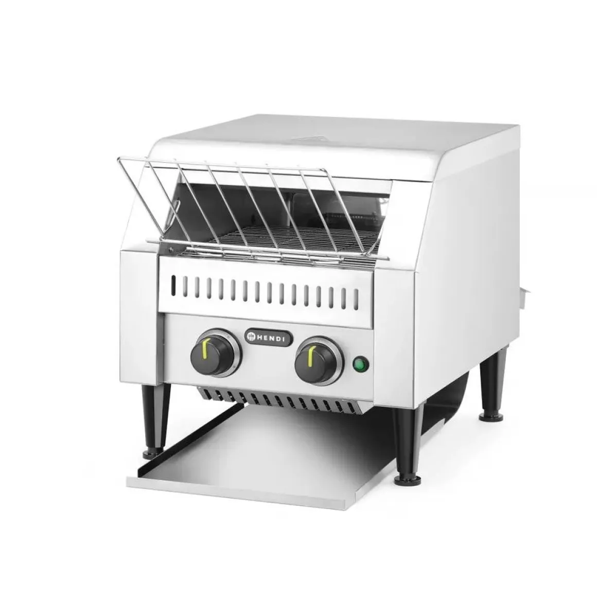 Hendi Doorloop broodrooster dubbel Zilver