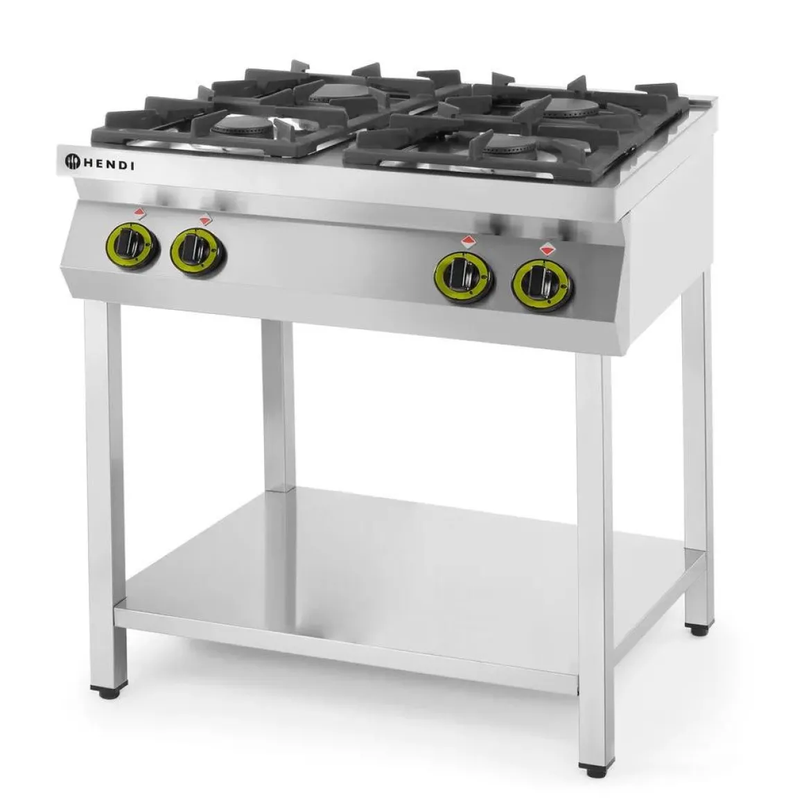 Hendi Gasfornuis Kitchen Line 4-pits