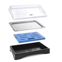 Hendi Gekoeld presentatie display met kap - Gastronorm 1/1