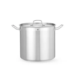 Hendi Kookpan hoog 2,8L met deksel ⌀160x(H)140mm