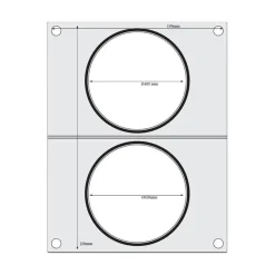 Hendi Traysealer matrix 2x soepcontainer ø115 mm