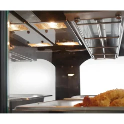 Hendi Warmhoudvitrine Quartz tweelaags