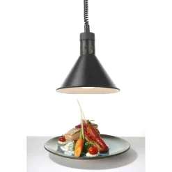 Hendi Warmtelamp verstelbaar conisch Zwart