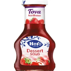 Hero Tova Dessertsaus Aardbei 125ml