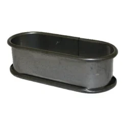 Kanoring met Kraalrand Gesiliconeerd 90x35x30mm