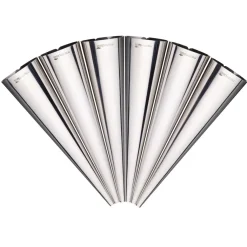 Kitchen Craft Roomhoornpennen 14cm Set/6