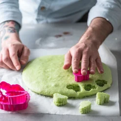 Koekjes Uitsteker Hart Gekarteld Set/4