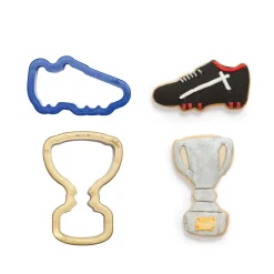 Koekjes Uitsteker Voetbalschoen en Beker**