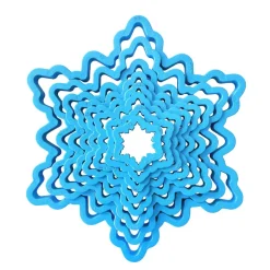 Koekjes Uitstekerset Sneeuwvlokken 8-delig**