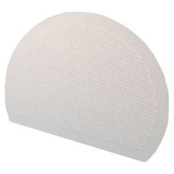 Krabber kunststof groot wit met ribbel 20x15 cm