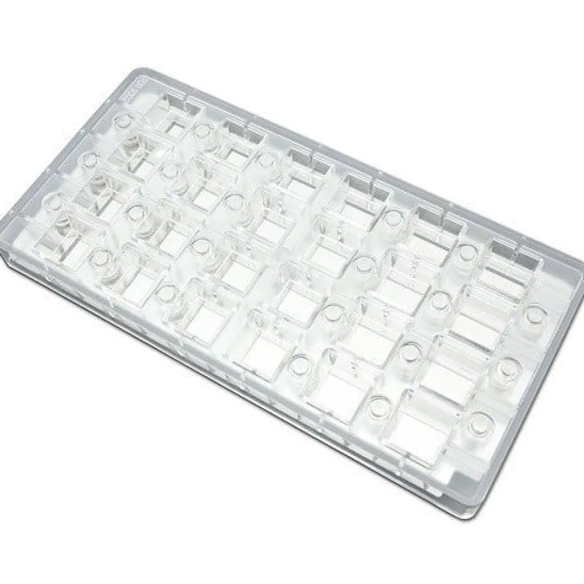 Magneet bonbonvorm Vierkant 24x24x14mm (24)