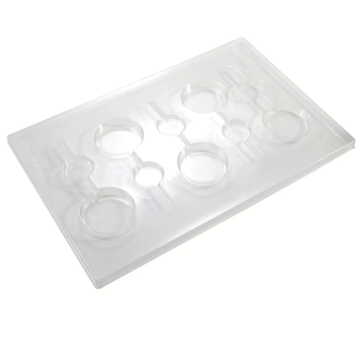 Martellato Chocolademal Lolly Rond (5x) Ø50x9mm 2st