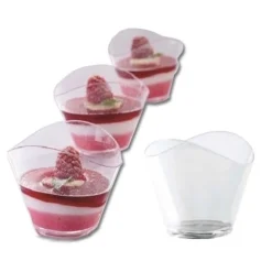 Martellato Lepelgebak cups Wave (50 ml) / 100 stuks
