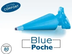 Martellato Wegwerp Spuitzak 40cm Blauw 100 stuks